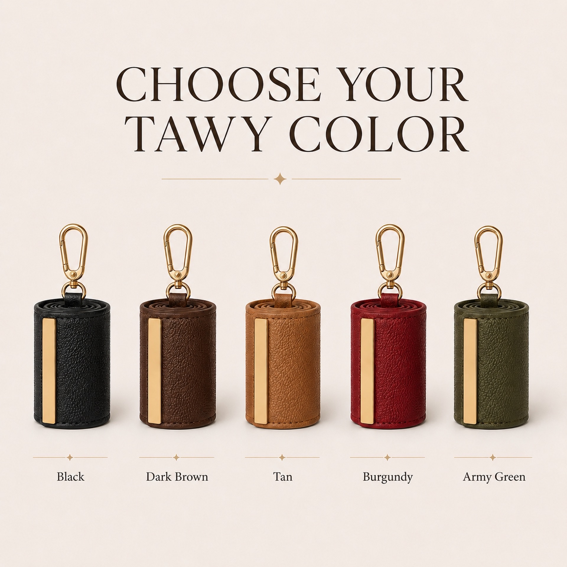 TAWY all five colors